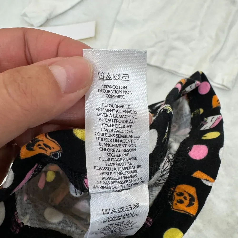 Spooky Night Girls Halloween Pajama Set Size 7 Fairy Unicorn Mermaid Long Sleeve